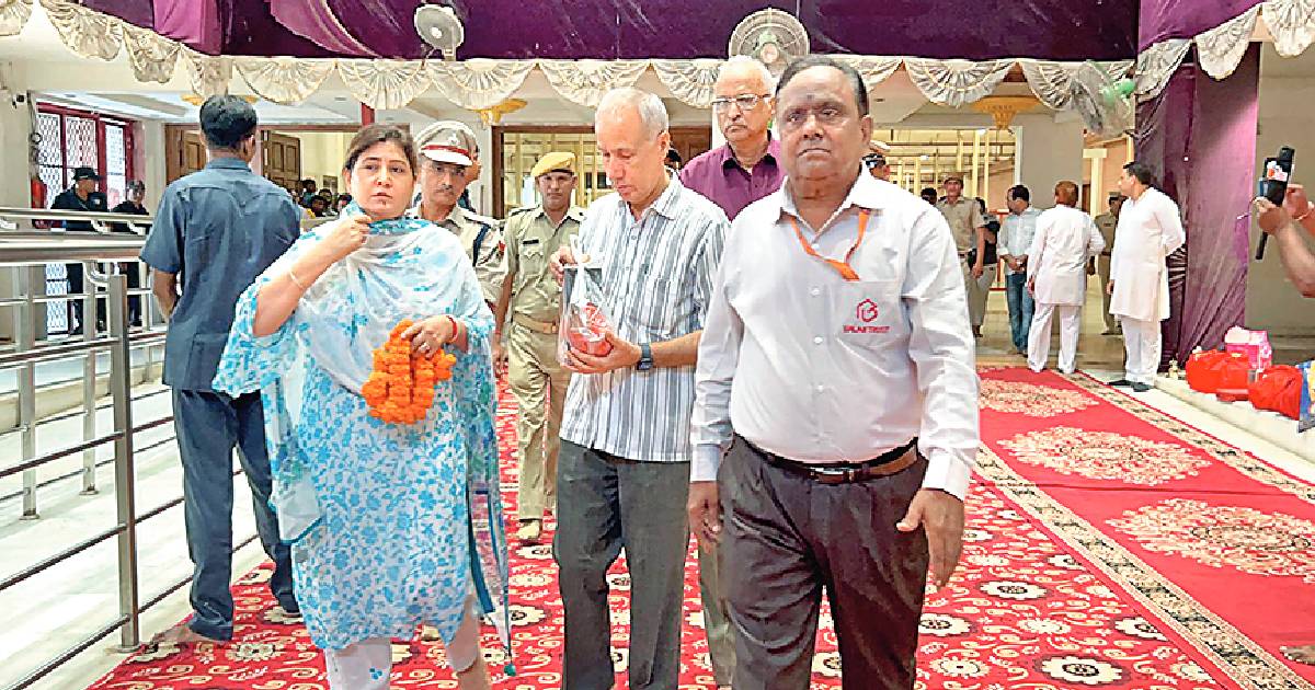 DGP hails Balaji Trust for ensuring devotees’ safety